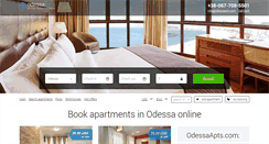 Desktop Screenshot of odessaapts.com